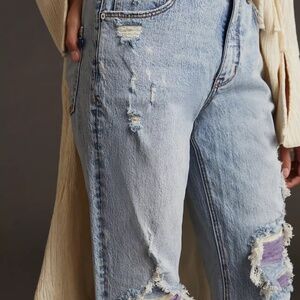 Anthropologie Pilcro High-Rise Vintage Straight Jeans 29